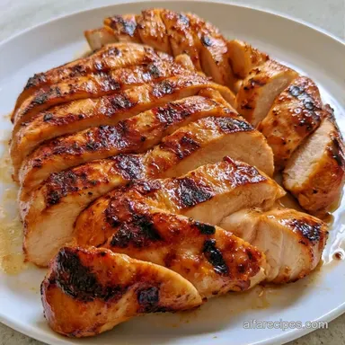 Grilled Chicken for Sandwiches for 4 Recipe Card