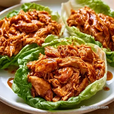 Chicken Lettuce Wraps in 20 Minutes Recipe Card