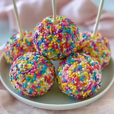 High School Color Cake Pops: Party-Ready Recipe Card