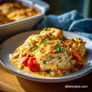 Chicken Cobbler with Red Lobster Biscuits in 60 Minutes