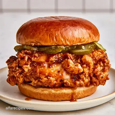 Crispy Popeyes Chicken Sandwiches Recipe Card
