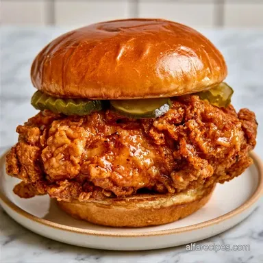 Crispy Popeyes Chicken Sandwiches