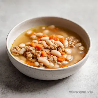 Italian Sausage White Bean Soup: Creamy