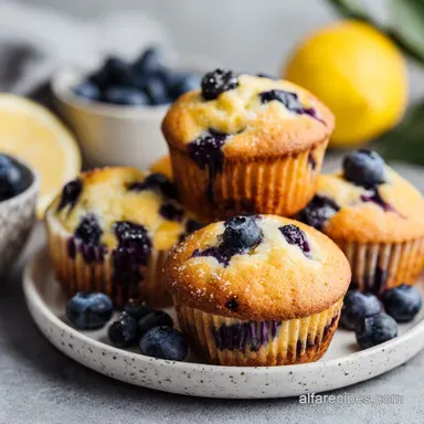 Lemon Blueberry Muffins Recipe: Moist & Zesty