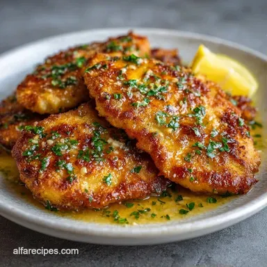 Lemon Garlic Chicken: 15 Minutes Recipe Card