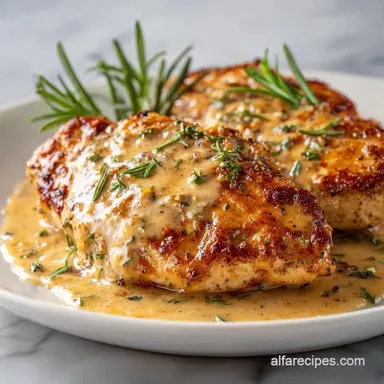 Chicken Skillet: Silky Garlic Parmesan Recipe Card