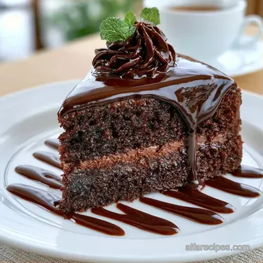 Low Carb Chocolate Cake in 40 Minutes Recipe Card