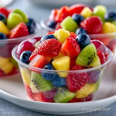 Mini Fruit Salad Cups in 15 Minutes
