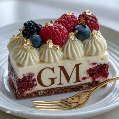 Modern Graduation Monogram Cake for 11