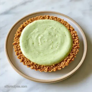 No Bake Key Lime Pie with Condensed Milk