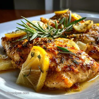 30 Minute One Pan Chicken Dinner with Lemon and Garlic: One-Pot Method