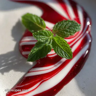 Peppermint Syrup Ready in 7 Minutes Recipe Card