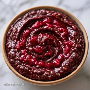 Raspberry Chipotle Bean Dip in 18 Min