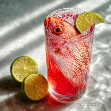 Red Snapper Drink Recipe: Botanical Gin Cocktail Ready in 5 Minutes Recipe Card