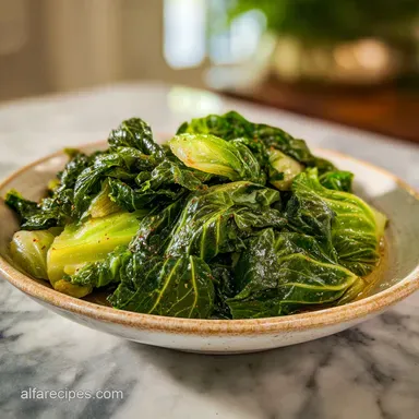 Southern Cabbage Recipe with Bacon in 50 Mins