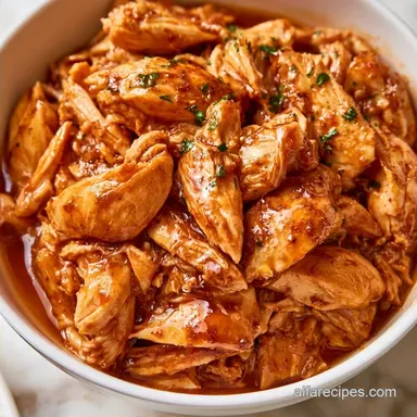 Shredded Chicken Thighs in 30 Minutes