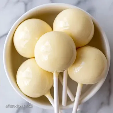 Simple Vanilla Cake Pops: Party-Ready