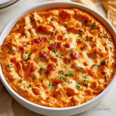 Slow Cooker Buffalo Chicken Dip: Rich