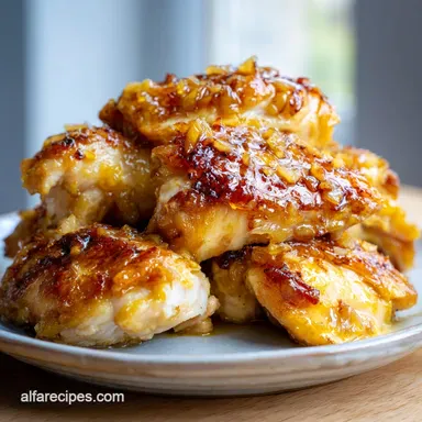 Slow Cooker Chicken Thighs: Pan-Seared Recipe Card