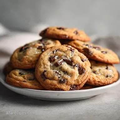 Soft and Chewy Chocolate Chip Cookies in 25 Minutes - Baked Recipe Card