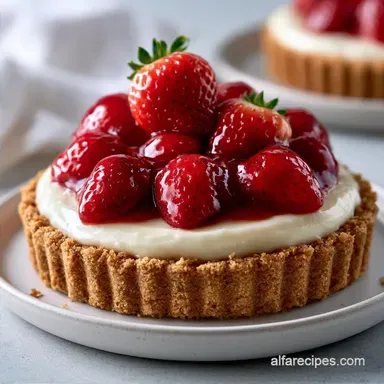 Strawberry Cream Cheese Pie: Creamy