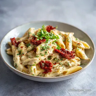 Sun Dried Tomato Pasta in 20 Minutes