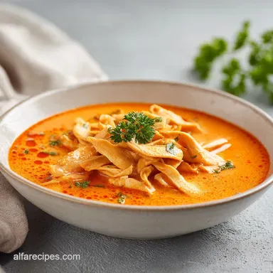 20 Minute Thai Chicken Curry Soup Recipe Card