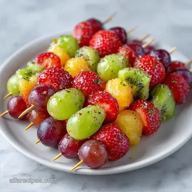 Fruit Skewers in 20 Minutes