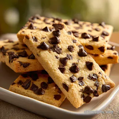 Whipped Chocolate Chip Shortbread: Buttery Snap in 35 Minutes