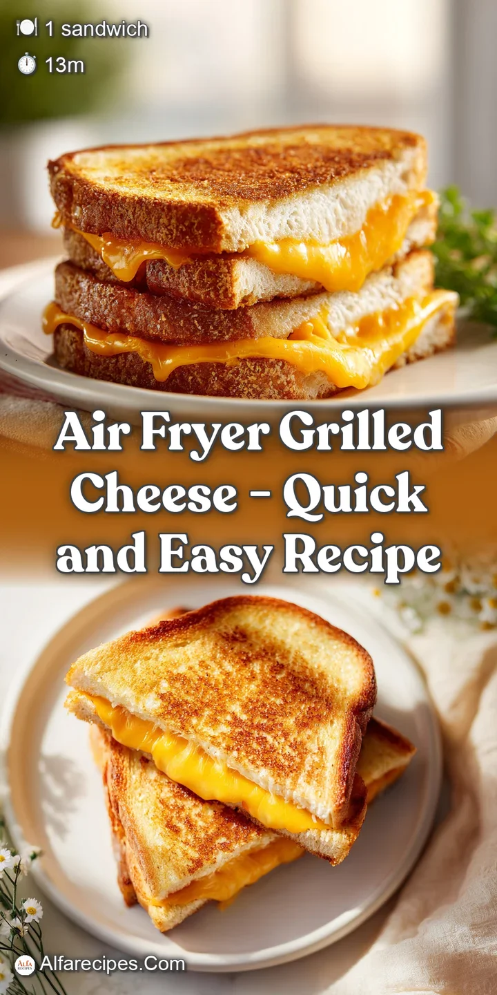 Close-up of a perfectly toasted, golden grilled cheese sandwich with bubbling, melted cheese inside.