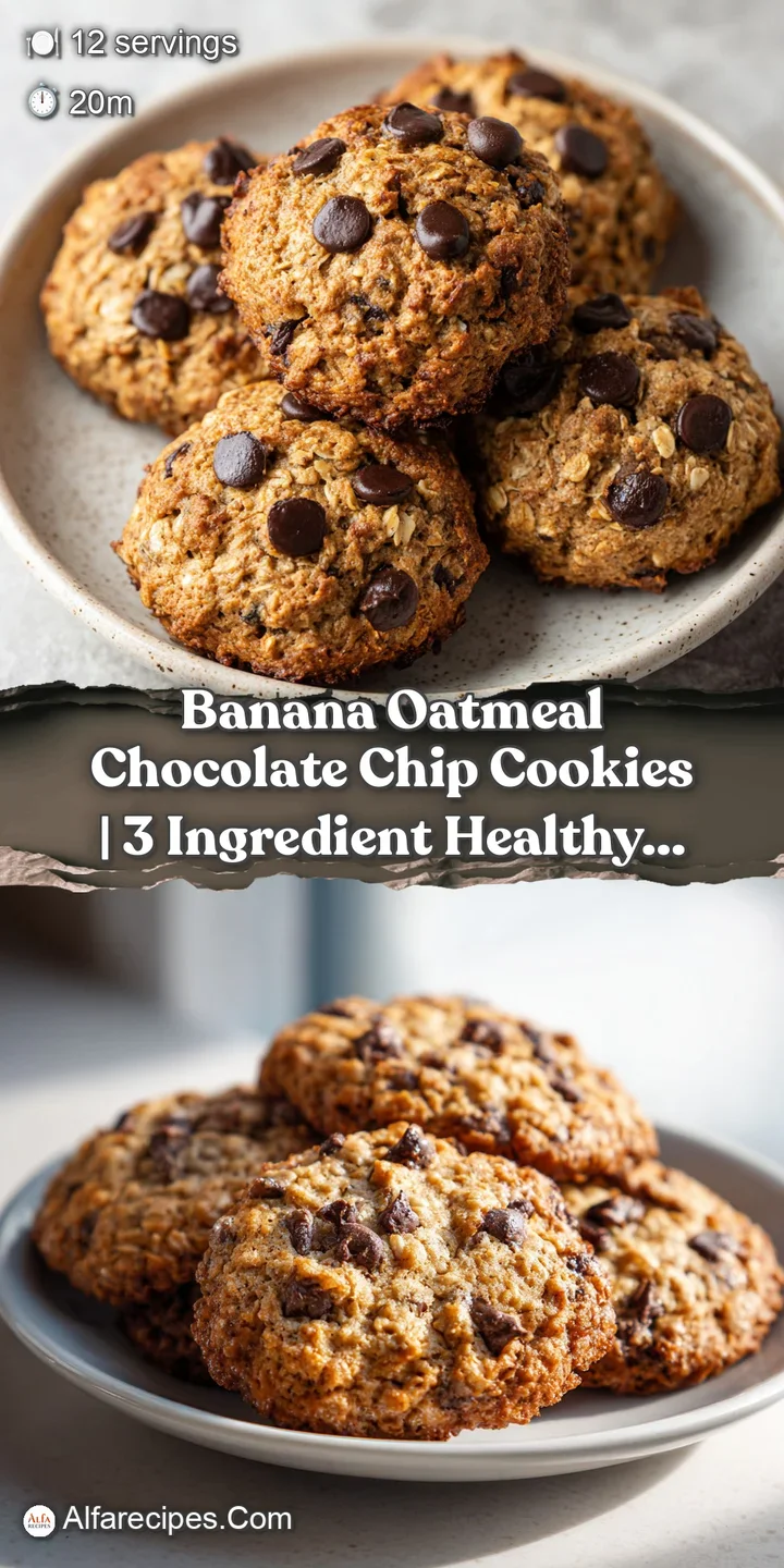 Close-up of a chewy cookie revealing gooey, melted chocolate chips and soft banana-infused dough.