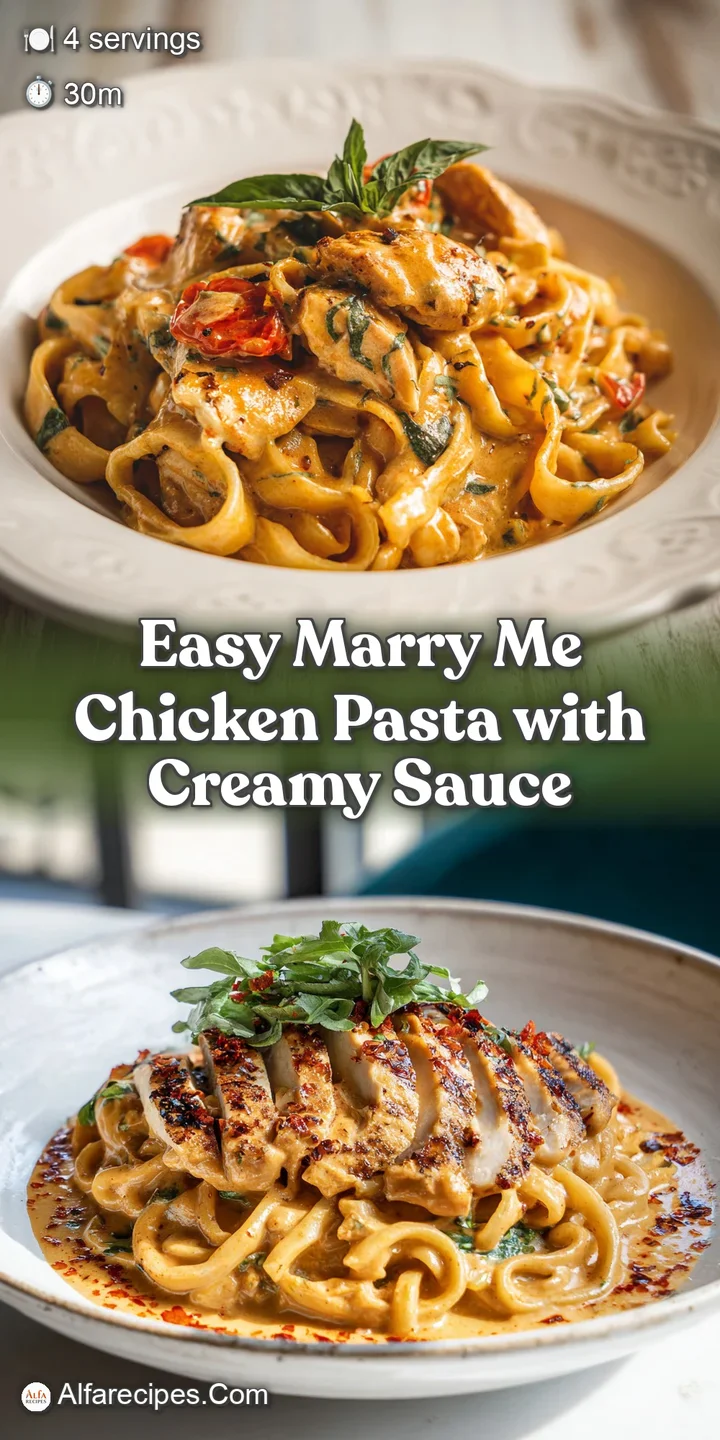 Close-up of tender chicken bathed in creamy, sun-dried tomato sauce, with specks of herbs, promising a burst of flavor.