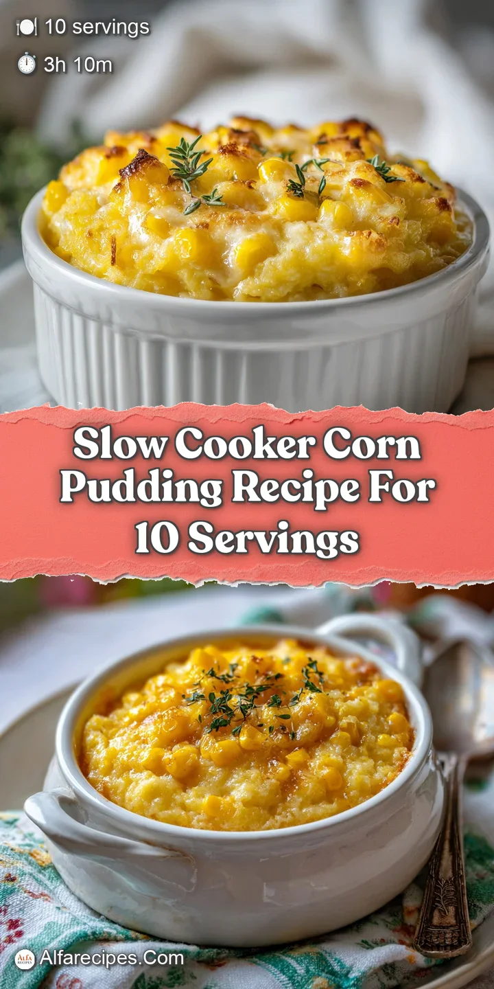 Close-up of corn pudding: glistening, soft texture. Steam rises, hinting at its warmth. Sweet corn aroma seems to drift out.