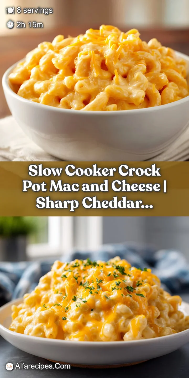 Close-up shot of mac and cheese: a gooey, cheesy texture with visible noodles. Rich, melted cheese pools invitingly. A gol...