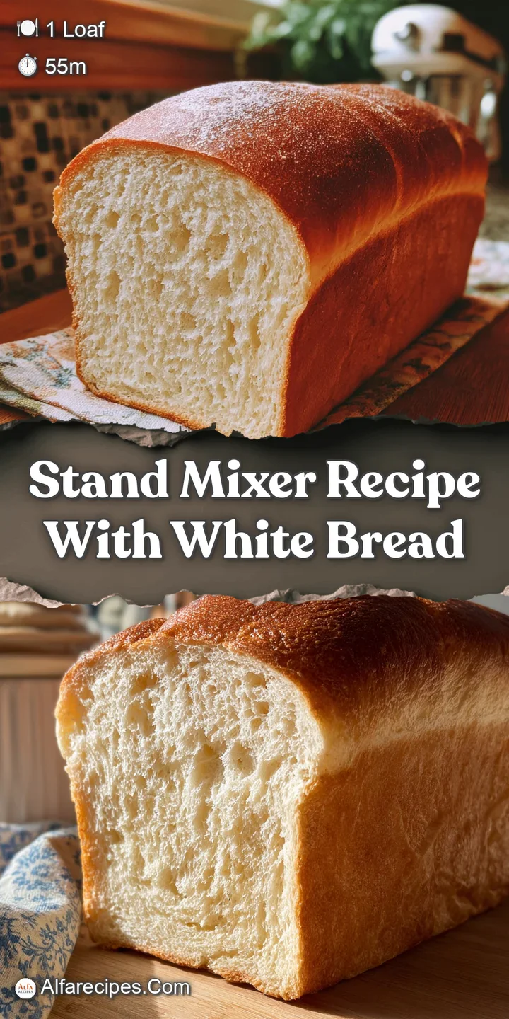 Close-up of a perfect slice of homemade bread, steam rising, hinting at its soft, pillowy texture. Soft focus on top crust.