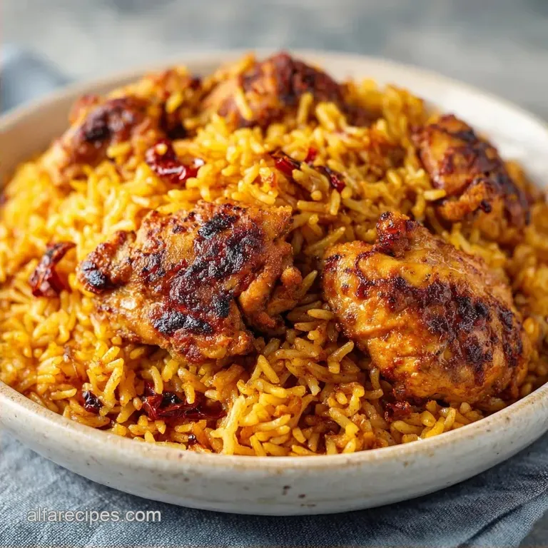 Easy Chicken Biryani Recipe: Fluffy and Tender