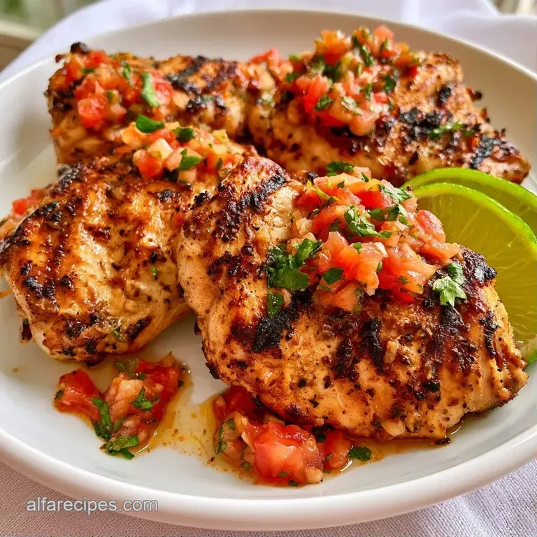 Vibrant bowl of seasoned poultry, yellow corn, black beans, and sliced avocado topped with a fresh lime wedge.