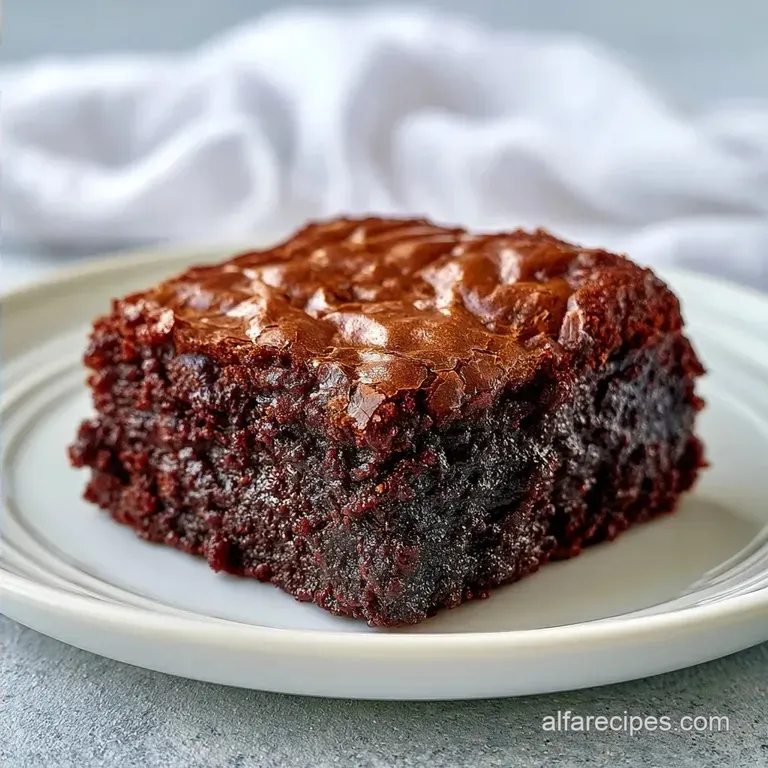 Chocolate Fudge Brownies in 40 Minutes