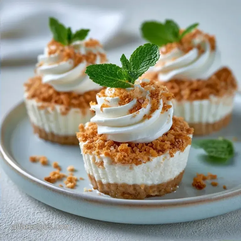 Classic No Bake Cheesecake Cups: Creamy and Tangy