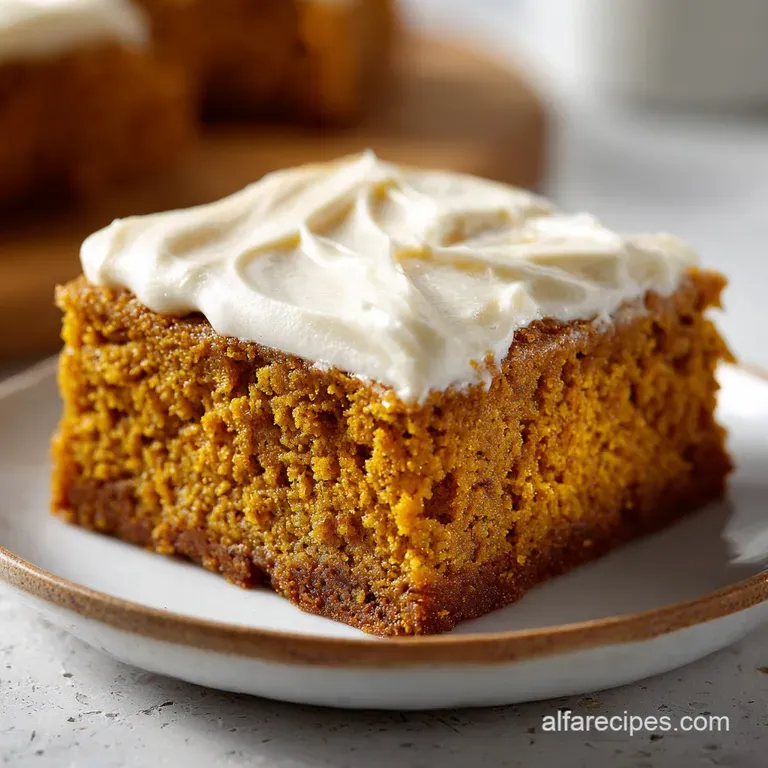Pumpkin Bars: Dense and Moist with Cream Cheese Frosting