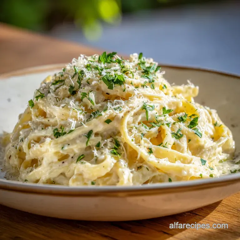 Creamless Alfredo Sauce: Traditional & Silky