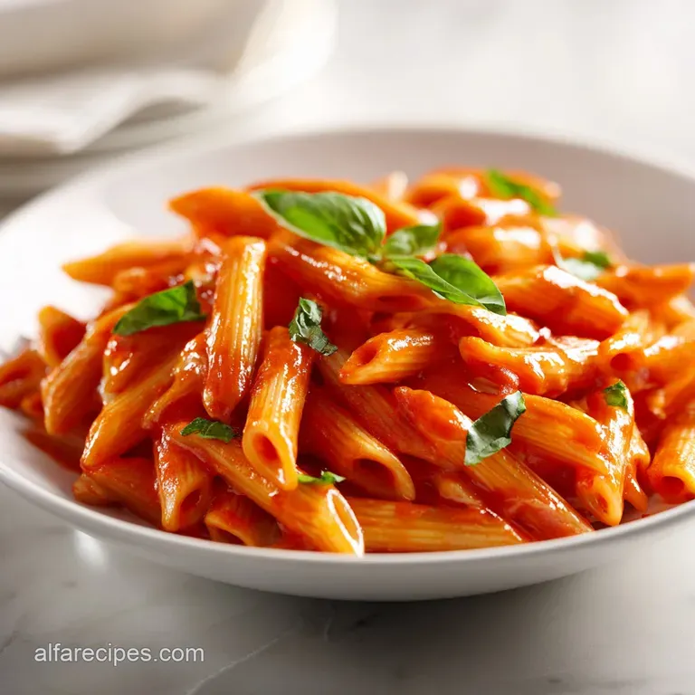 Creamy Tomato Basil Pasta: Rich and Velvety