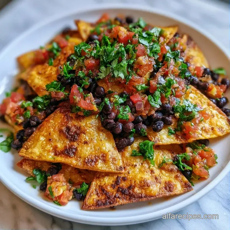 Three toasted tacos lined up on a white platter with zesty lime wedges and a side of vibrant red salsa.