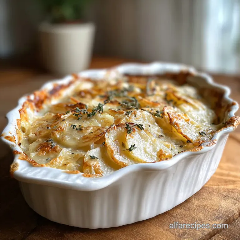 Crockpot Scalloped Potatoes Recipe: Silky & Cheesy