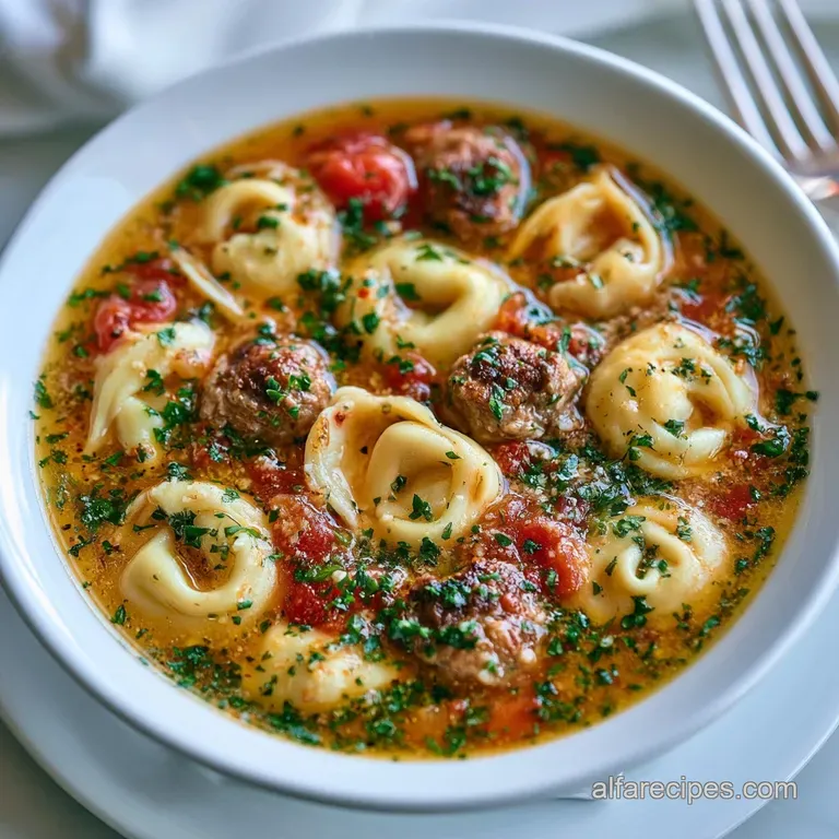 Crockpot Tortellini Soup With Sausage: Hearty and Creamy