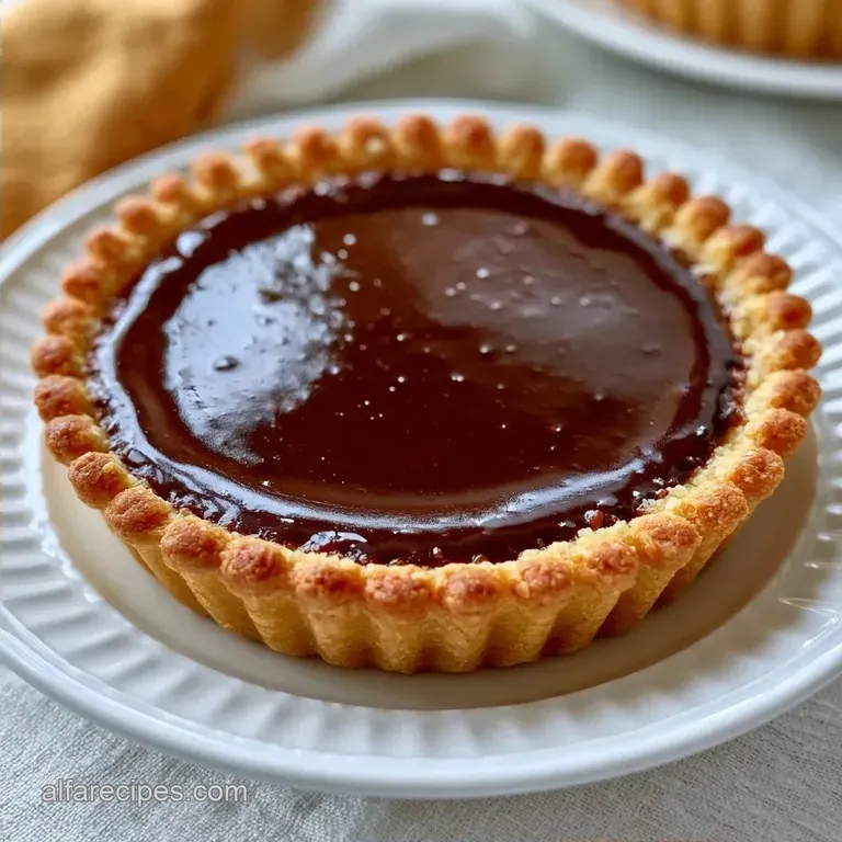 Fudgy Easy Chocolate Ganache Tart