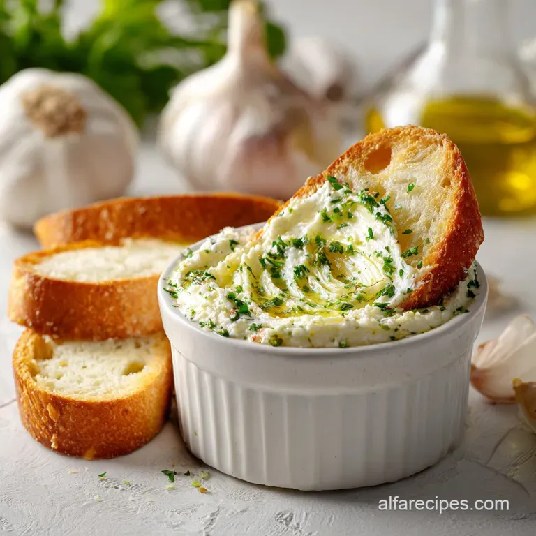 Silky Garlic Spread For Bread Recipe