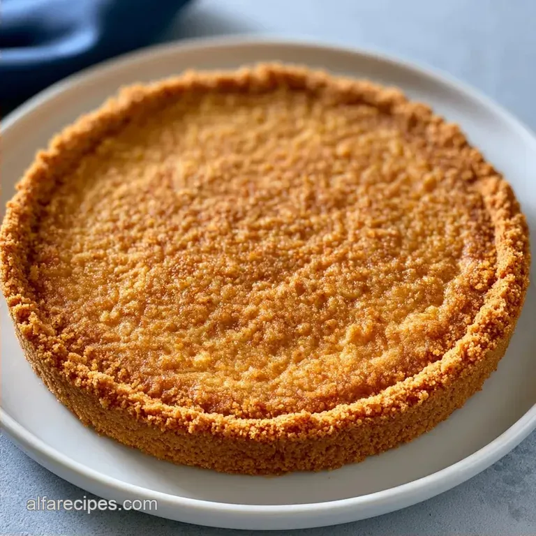 Easy Graham Cracker Pie Crust in 18 Minutes