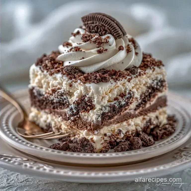 5-Ingredient Easy No Bake Ice Cream Cake
