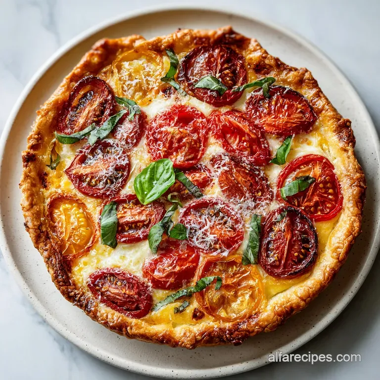 Southern Tomato Pie: Flaky and Savory
